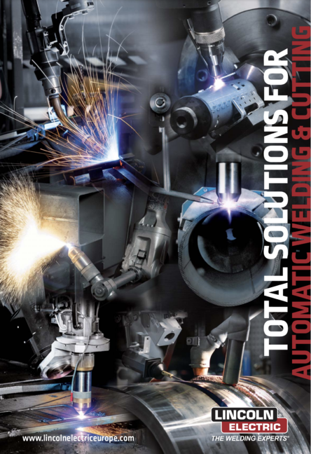 Total Solutions for automatic welding and cutting